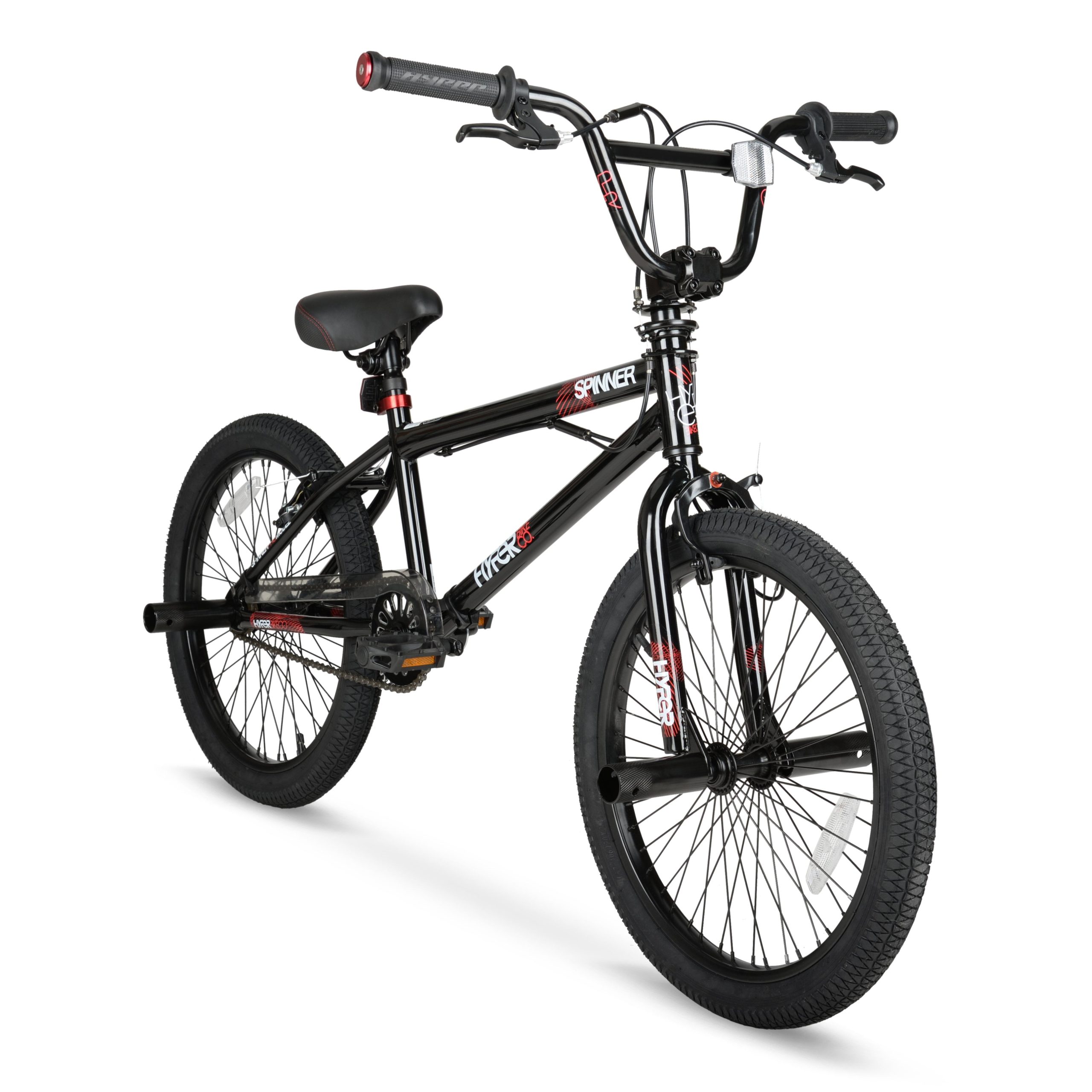 6f65f249e3ed2927bc7df04be97d0be0beb43e277872bc69dfc290c5615404c7.jpg Bicycle 20 In. Boys Spinner BMX Bike. Kids. Black - Image 1