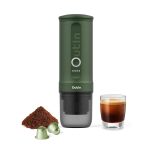Outin Nano Portable Espresso Machine | CoffeeRoast Co. Forest Green