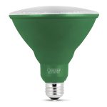 Feit Electric 7W PAR38 Green LED Bulb