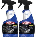 Weiman Gas Range Cook Top Cleaner and Degreaser - 12 Ounce (2 Pack)