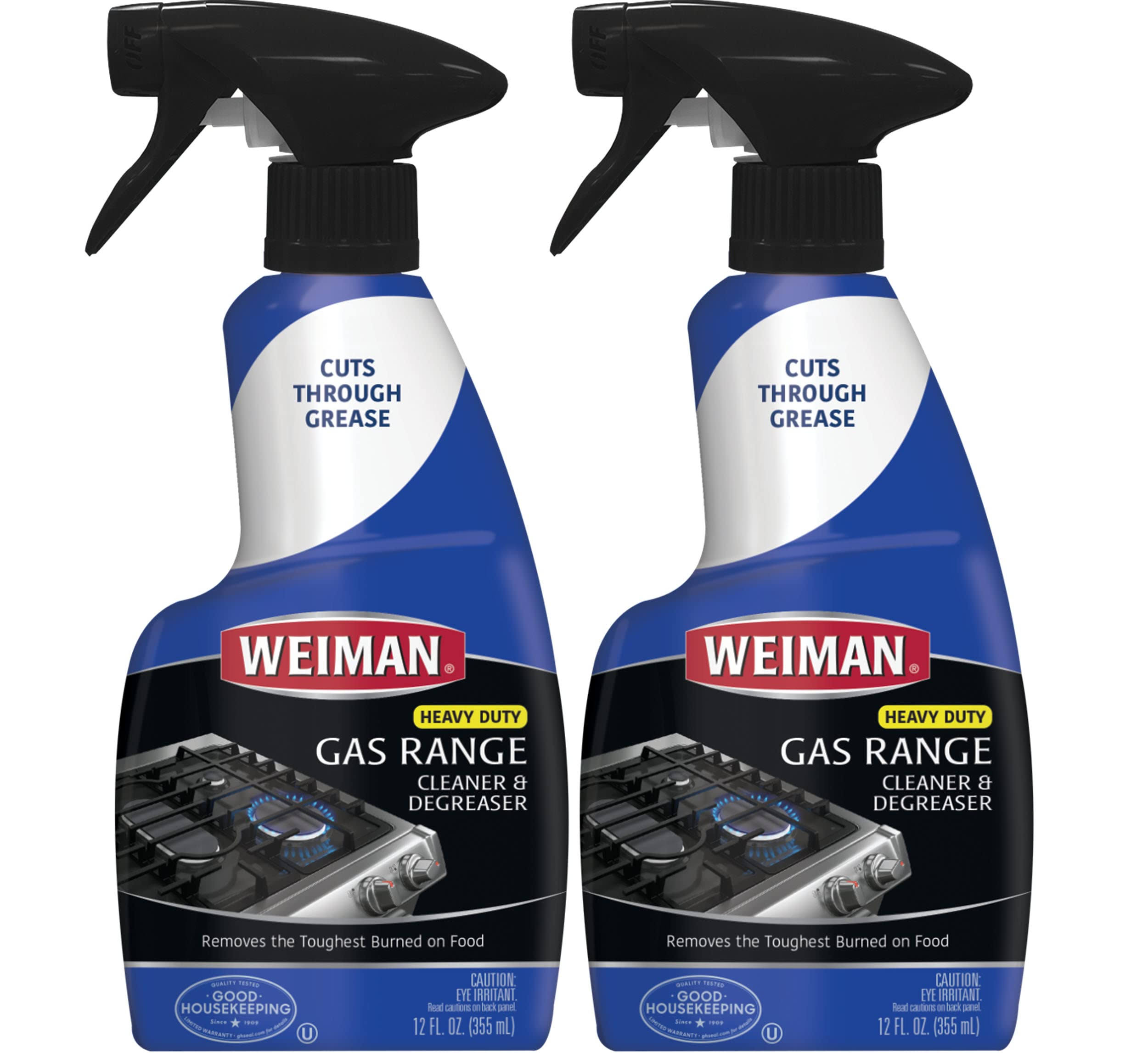 6fb2a03c59f51cd7f8581ffadf5faf337b1a0ce2f682b529831d71b0d99f7f88.jpg Weiman Gas Range Cook Top Cleaner and Degreaser - 12 Ounce (2 Pack) - Image 1
