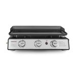Royal Gourmet PD1301S Portable 24-Inch 3-Burner Table Top GAS Grill Griddle, Black