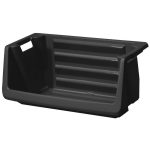 Husky 55 Gallon Stackable Storage Bin in Black