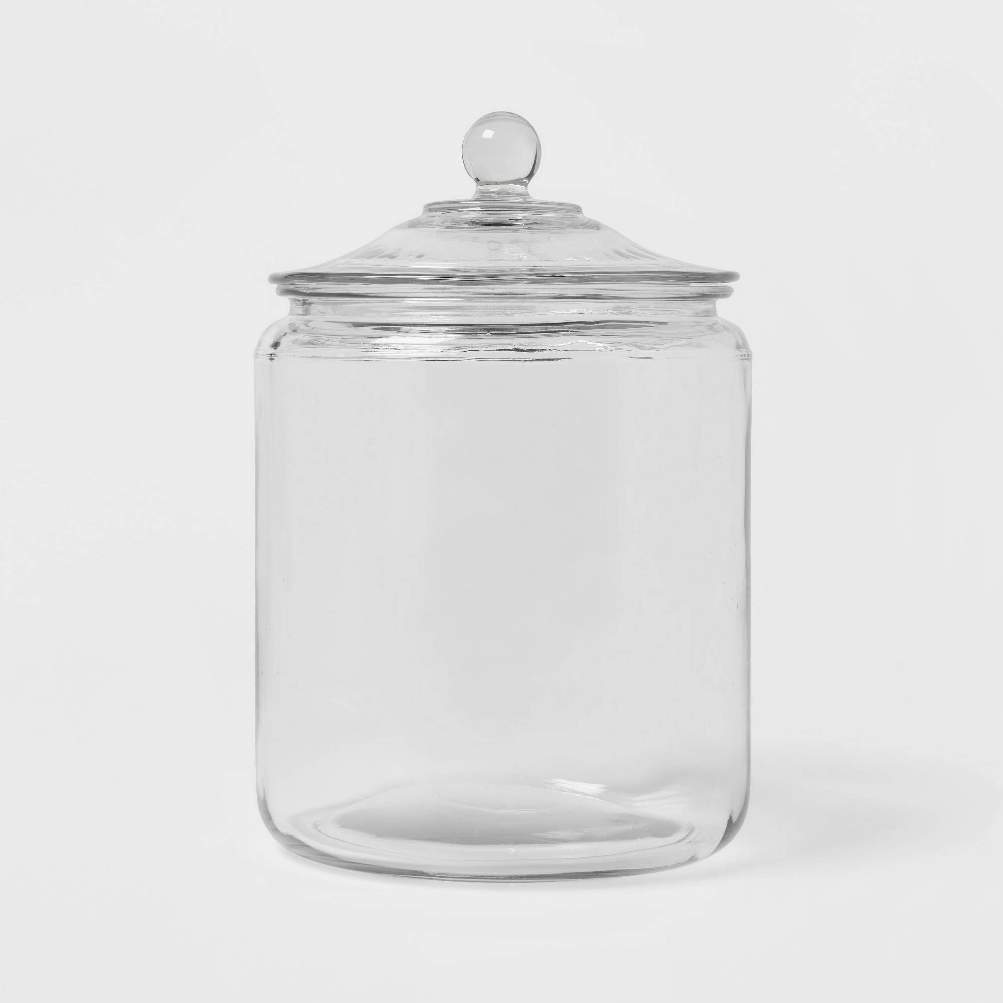 700de755b86e9f1ac6927ed638a4a6e882e96299825f6a5cbb7c2c2fafb957cf.jpg 128oz Glass Jar and Lid - Threshold - Image 1