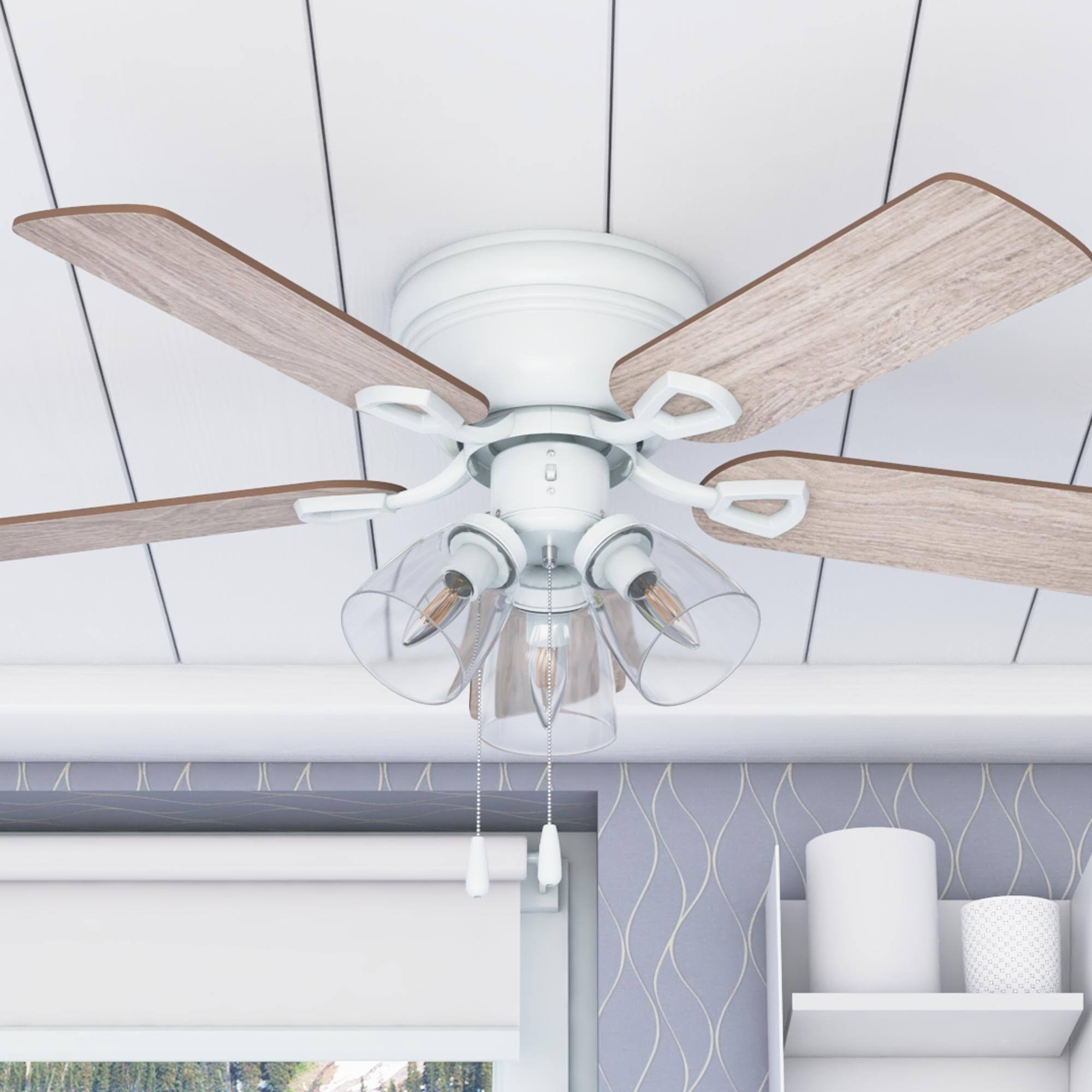 701b92b5c52ba0d20e0bdbe288478e711b3fb86b29c6941489fddfceb6590481.jpg 42" Prominence Home Renton Indoor Ceiling Fan, White - Image 1