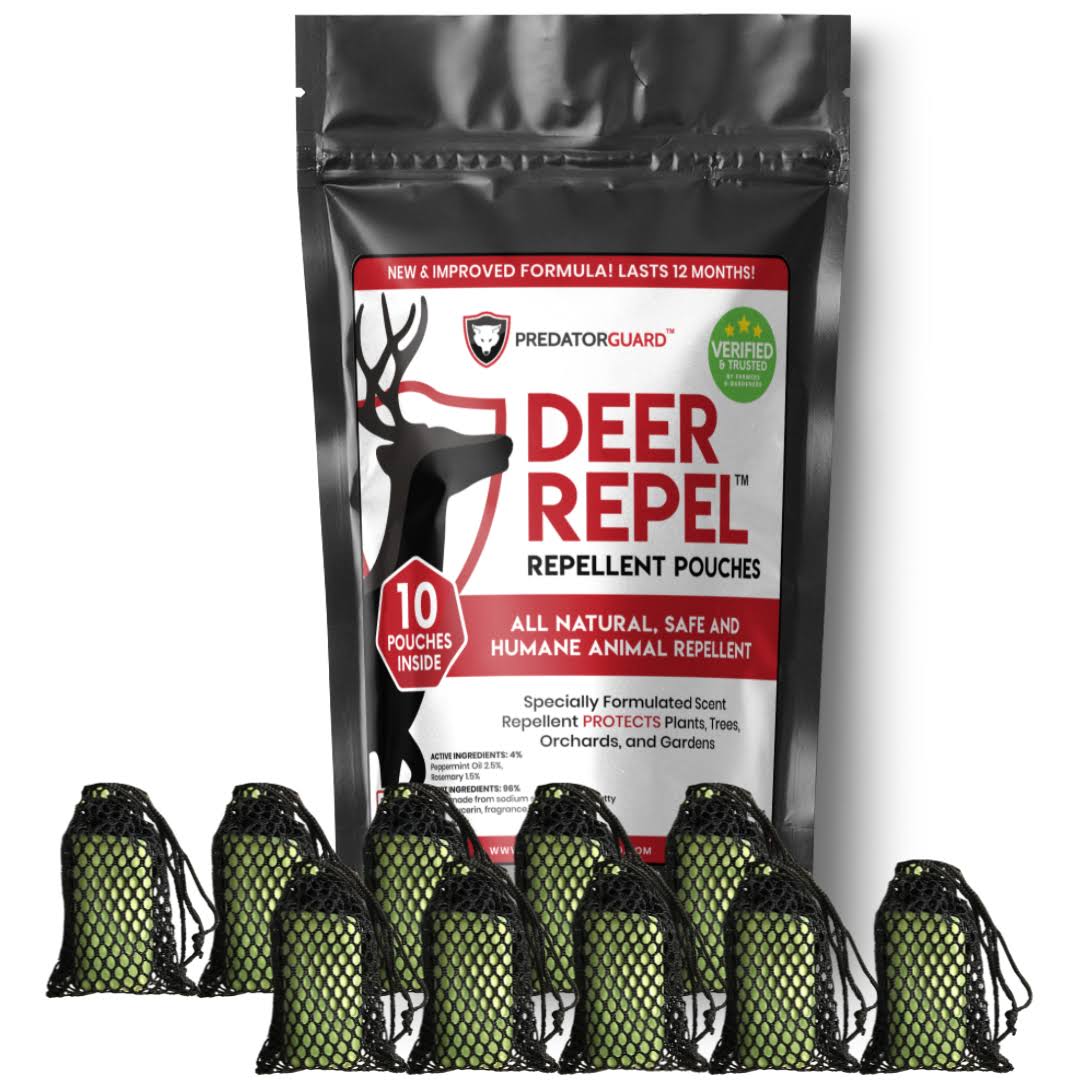 7037f7c26bd243f683287c203a09dcb80ad1d16a607a4264374173c2a121c5ef.jpg Deer Repel Deer Repellent Plants Pouches Stop Deer Rabbits Eating Plants Trees Gardens - Image 1