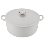 Le Creuset Enameled Cast Iron Round Dutch Oven | Matte White, 3 1/2 Qt.