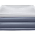 Trail Tritech QuadComfort 18in Air Mattress Antimicrobial Coating with Built-in AC Pump. Queen