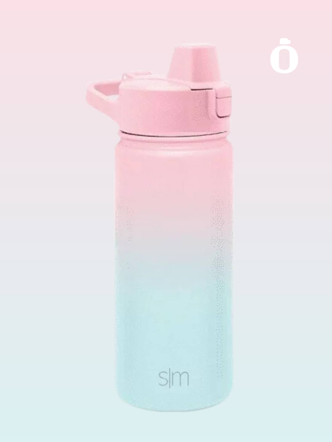 709babe6756bc9df60b89c96813033cdc9e3c5026d92c3c735cc20deb9d339ee.jpg Simple Modern 18 fl oz Insulated Stainless Steel Summit Water Bottle with Silicone Straw Lid|Sweet Taffy - Image 1