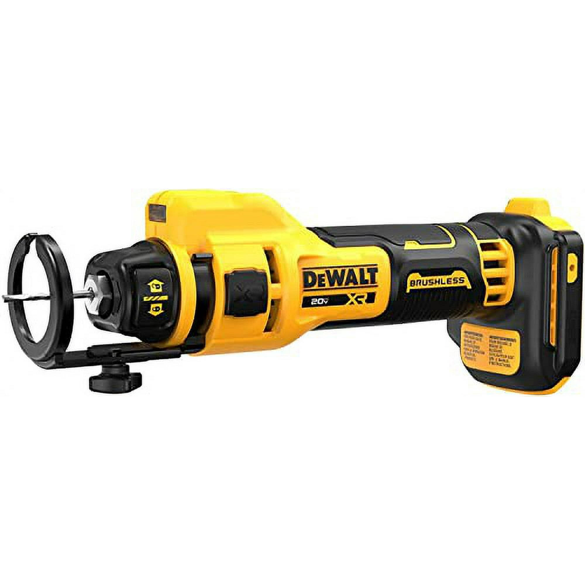 70a85fad6c9a3f9a2729376137da42ea993e521bb2dac7ae1597297ca9b71bd2.jpg DeWalt DCE555B 20V MAX* Brushless Drywall Cut-Out Tool, Tool Only - Image 1