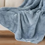 Extra-Fluffy Throw | Throws | Berkshire Blanket Polar Blue