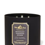 Bath & Body Works Accents | Bath & Body Works Mahogany Teakwood Intense 3 Wick Candle | Color: Black/Silver | Size: Os | Shop4u's Closet