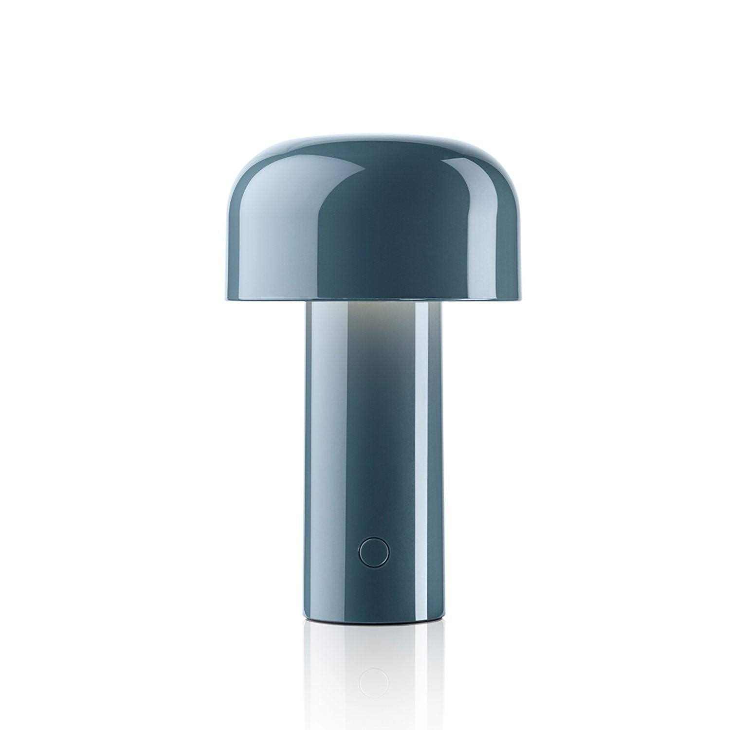 7113241cfdcf3cd3230aeb5055cfdf4e1e29615934068697ae6aab84c471eece.jpg Flos Bellhop Portable Table Lamp Grey Blue - Image 1