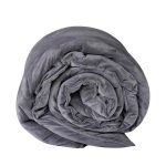 Swift Home Weighted Blanket with Removable Cover -10 lbs Grey