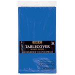Amscan Everyday Plastic Tablecloth, Royal Blue