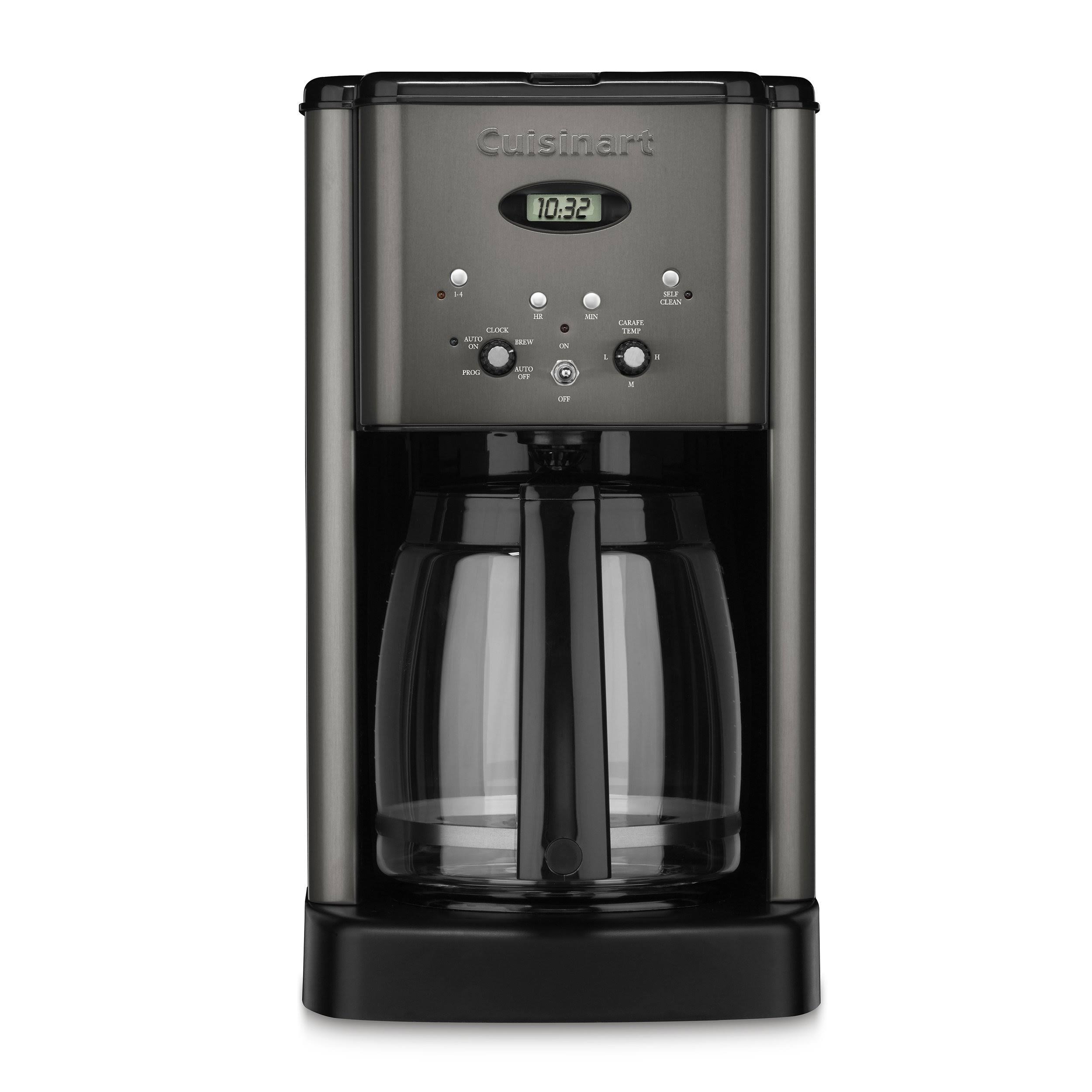 71288564ee1153f1032bd28c51b8f581bb1a413ff7421018cae0d3545f5d5608.jpg Cuisinart 12-Cup Brew Central Programmable Coffeemaker Black Stainless - Image 1