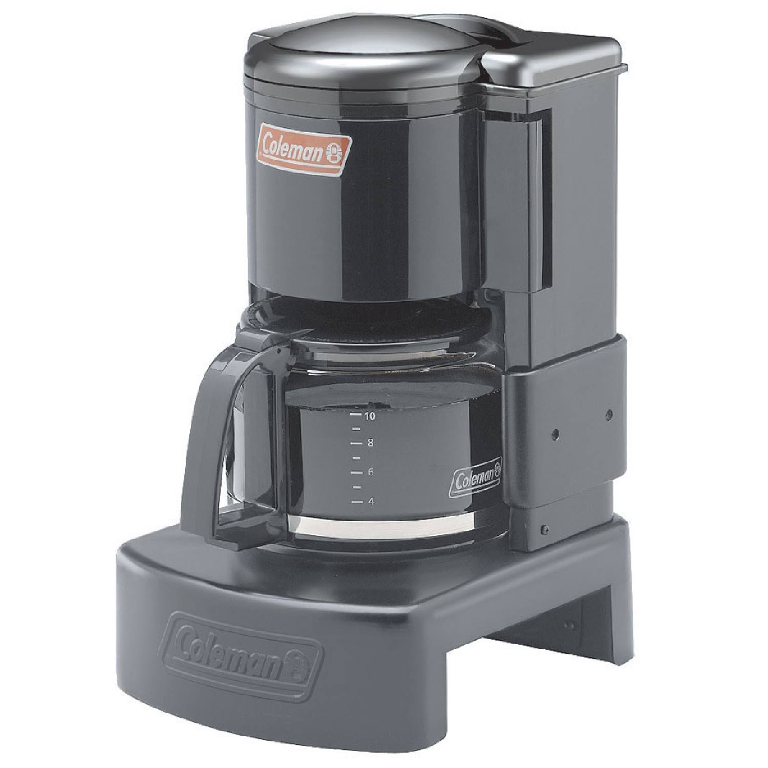 7187955ff4d11bbec565708420a11e0831e8403dace9cb5bf368182fd58151c2.jpg Coleman 10-Cup Camping Coffee Maker - Image 1