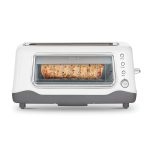 Dash Clear View Toaster - White