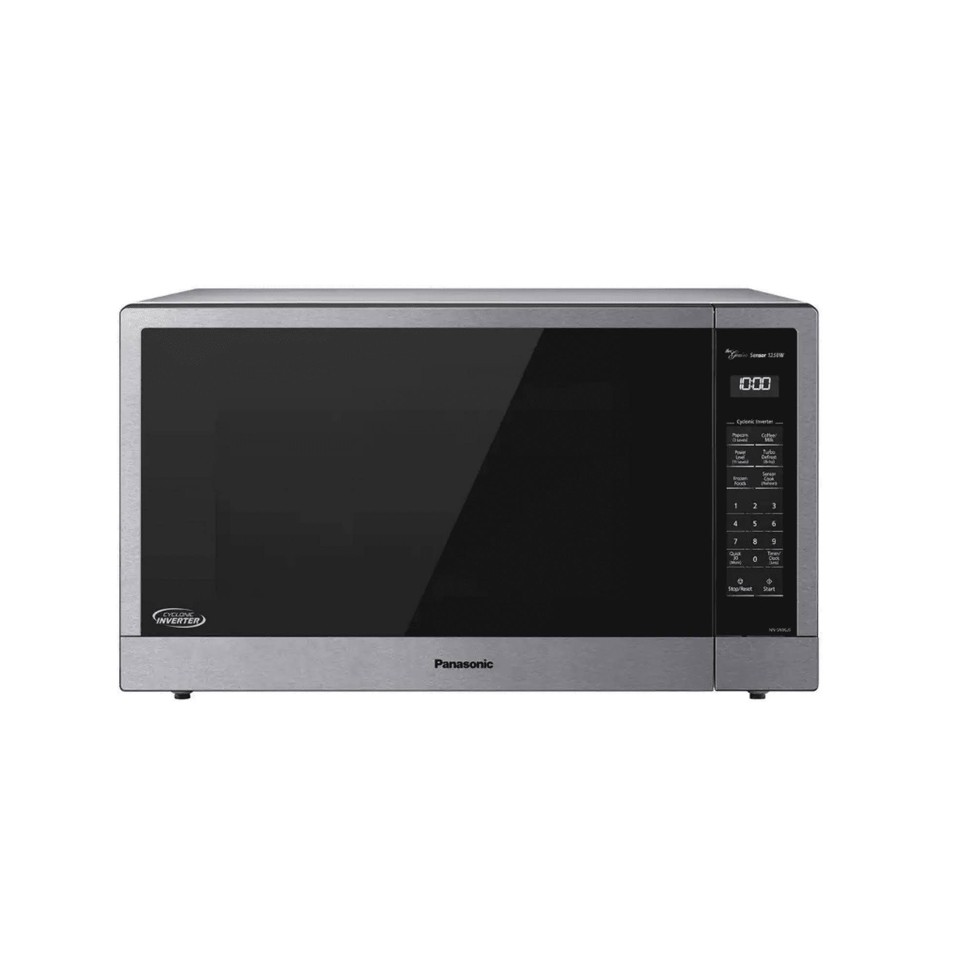 71b88ab42322f6ce08348e343b6662470e9d8f20ee34ef0b8e49b423f84ebb52.jpg Refurbished Panasonic Nn-sn96js 2.2 Cu. ft. Countertop Microwave -Silver - Image 1