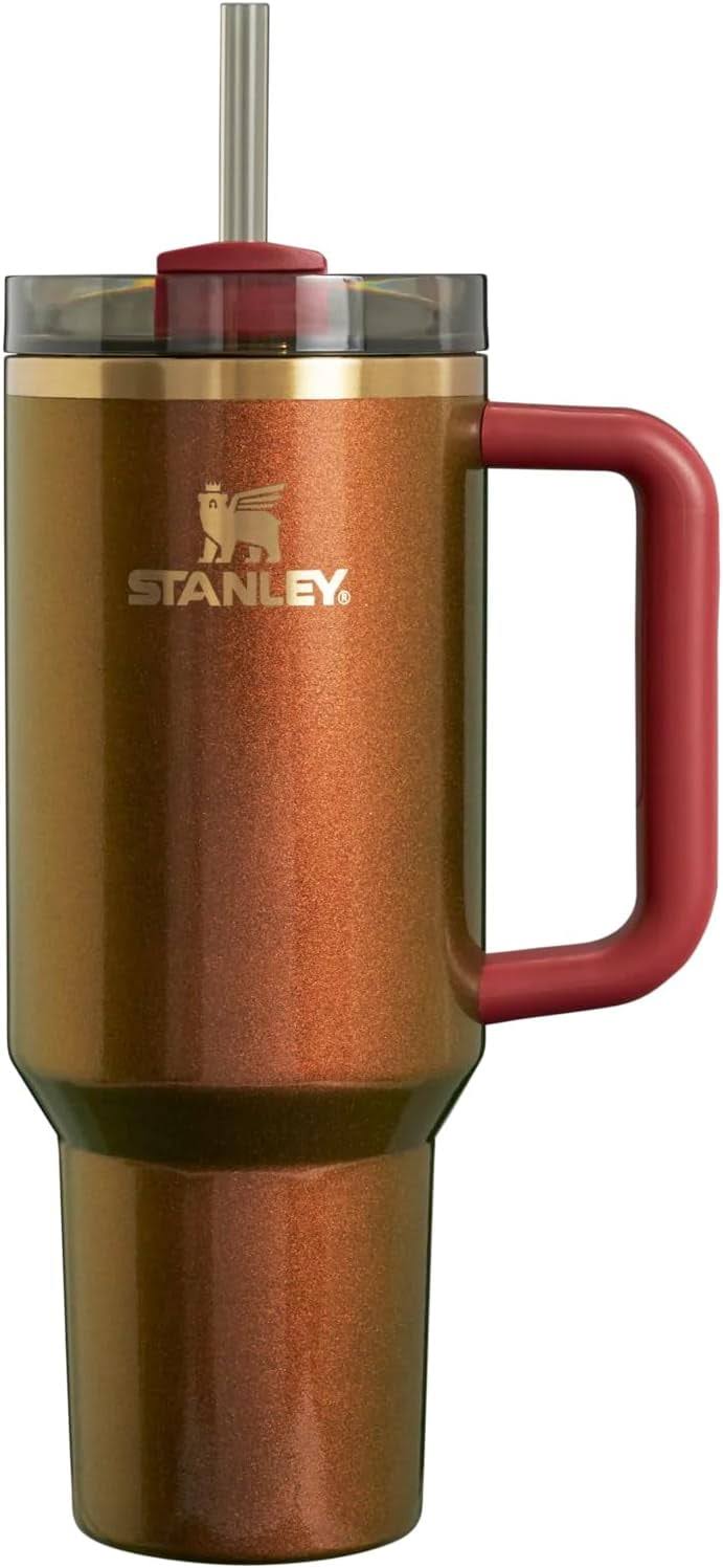 720472e1e62bcc97856a2a335e3fbde395d3394fd31119e37f735c112ce6e7b9.jpg Stanley Dining | Stanley x Lainey Wilson Quencher H2.0 Tumbler Country Gold 40 oz | Color: Gold | Size: Os | Bregoody's Closet - Image 1
