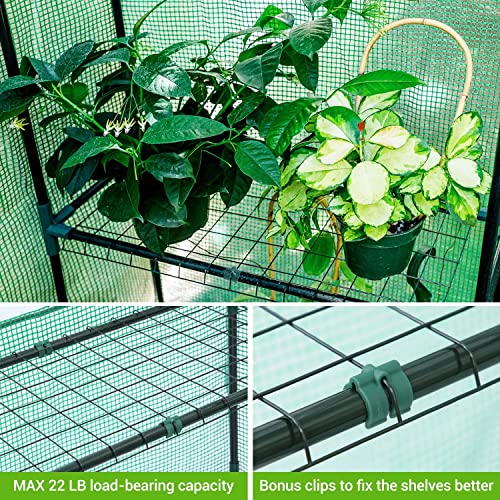 722a9a820126c9c4032ea36be4379dc4becdc32e379a2d62bffc0254304f2b75.jpg Ohuhu Greenhouse for Outdoors with Screen Windows - Image 1