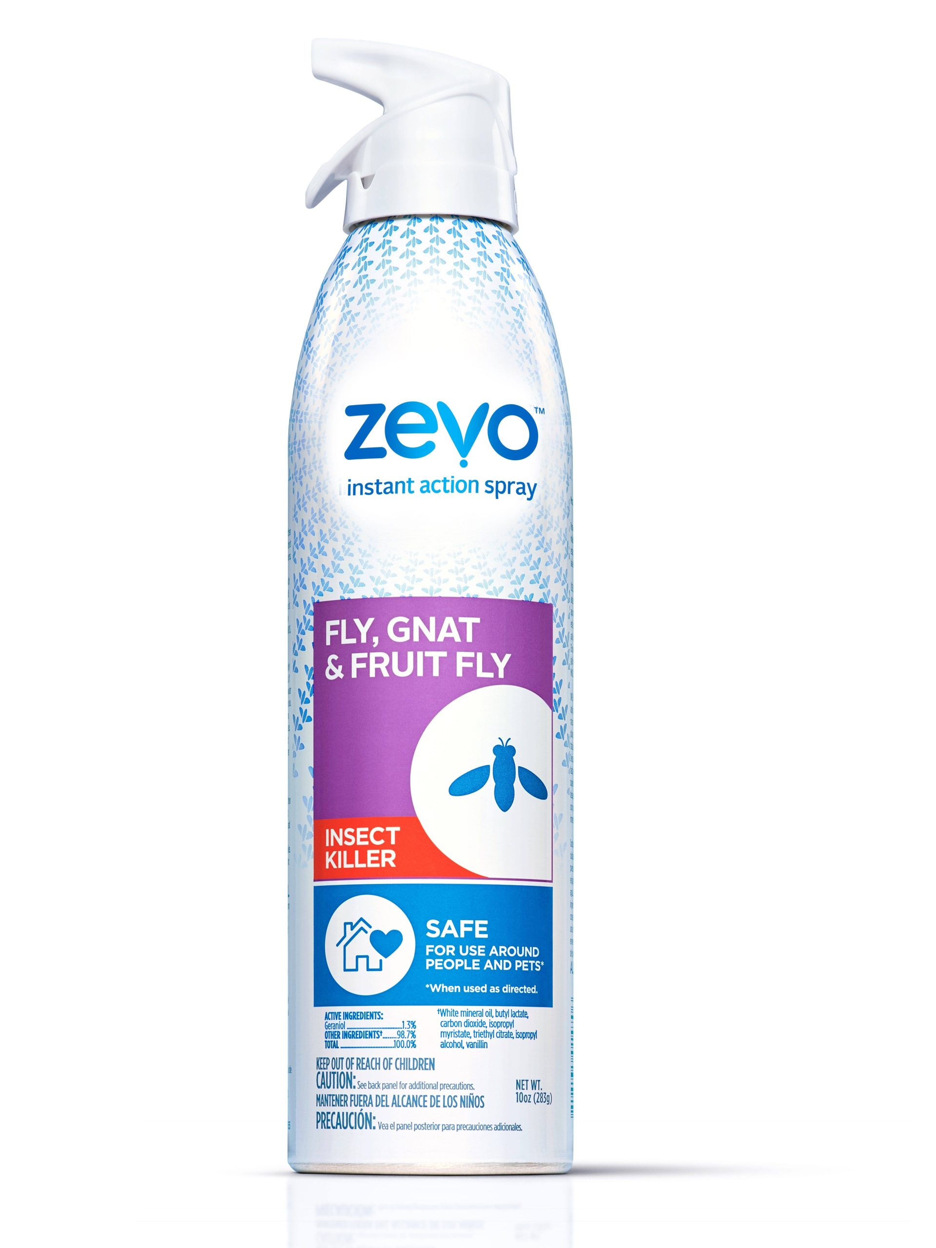 7239c11273020d4b7828b9f083c683e40255b2df3bb411db1bca41046f2b0dfa.jpg ZEVO Fly Gnat & Fruit Fly Flying Insect Spray 10 oz - Image 1