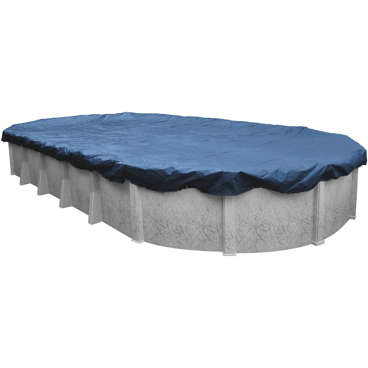 723ee09456c33bd791fb4896b4a0e49daa9d47afd0a7063701bcab0e1c47bfde.jpg Robelle Super 12' x 24' Oval Winter Pool Cover - Imperial Blue - Image 1