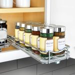 Lynk Professional Pull Out Spice Rack Slide Out Cabinet Organizer