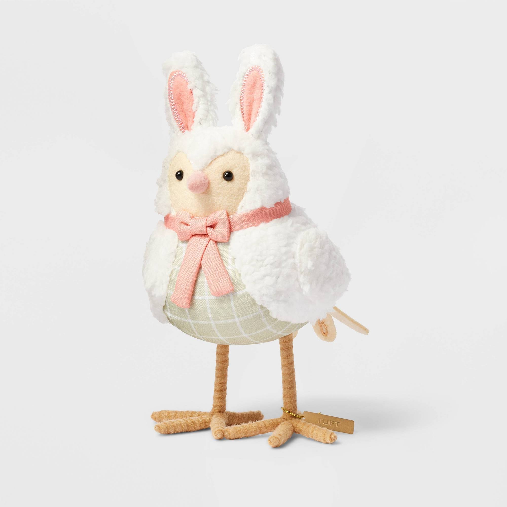 727657bc4409d8084c336fc87bf1f80792a730dd752adef6ebd5a3784e95cde8.jpg Featherly Friend Easter Fabric Bird Decor Bunny - Spritz - Image 1