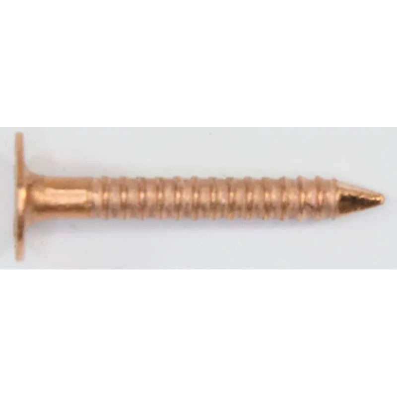 7276d44c2c1aa28cfdc9b98387fdb2a89b753e10c3550196bd02a4b87a899910.webp Copper Roofing Nails, 1-1/2 in, 5 lb Box (SKU 2214755915) - Image 1