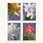 2014 Winter Flowers First Class- Forever Postage Stamps