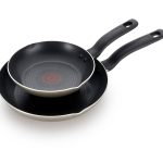 T-Fal Culinaire 8 & 10.5 Fry Pans, Set of 2, Beige
