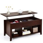 Wood Lift Top Coffee Table, Modern Coffee Table
