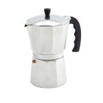 Imusa 6-Cup Espresso Coffee Maker with Cool Touch Handle, Silver