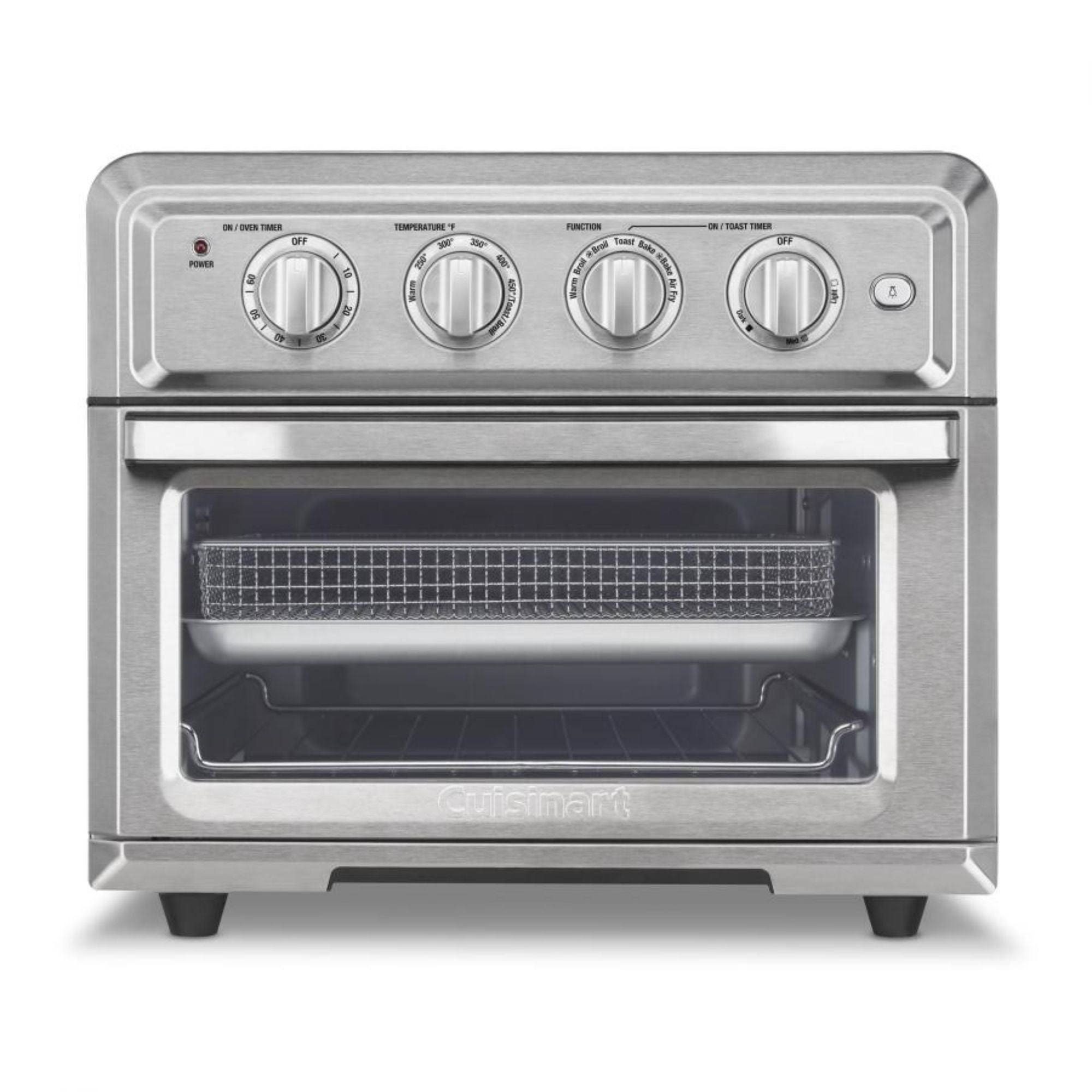 72f815af7348403459199b84ad154722eebf000d596818d1e413a4ba5c45fe65.jpg Cuisinart TOA-60 Convection Toaster Oven Air Fryer with Light, Stainless Steel - Image 1