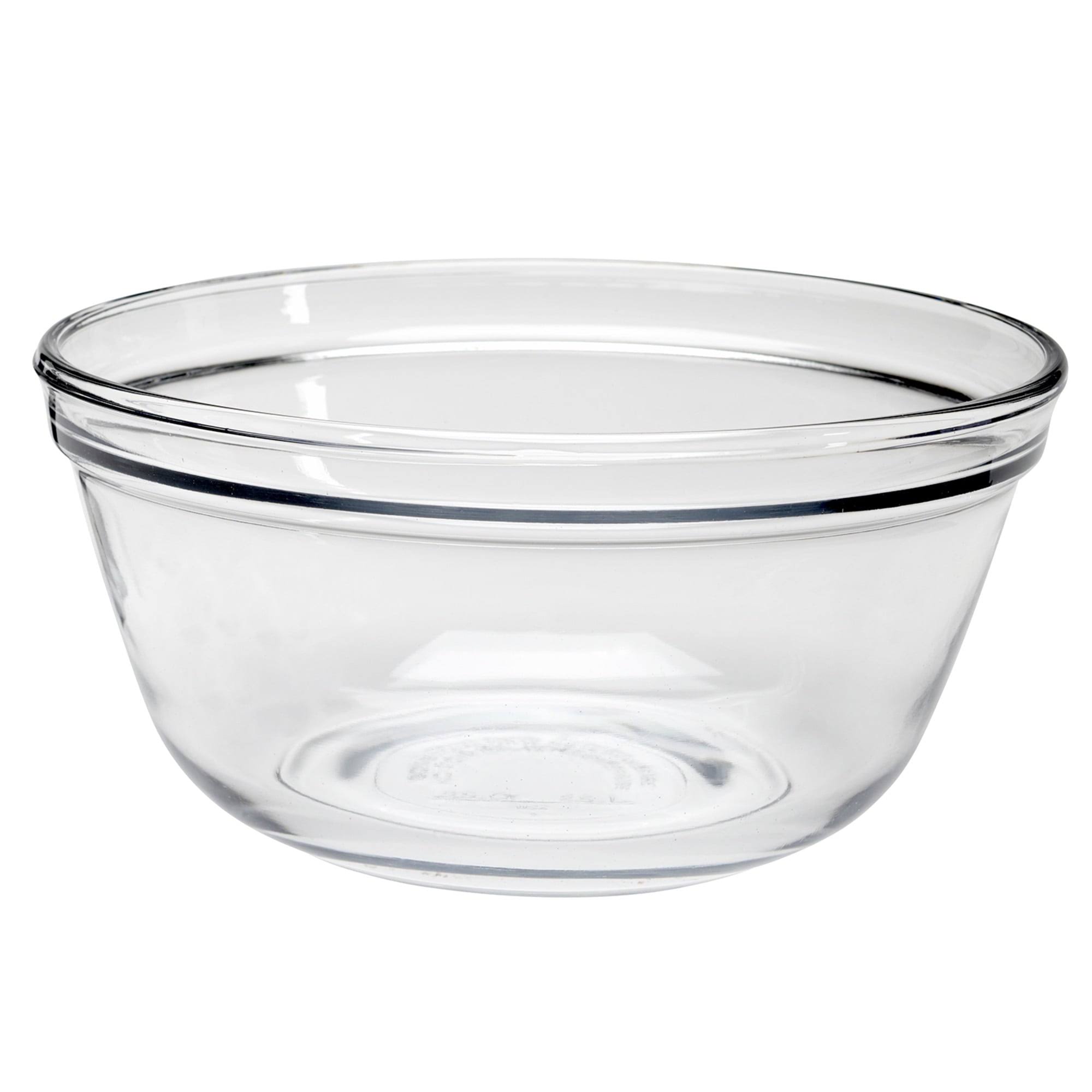 731c313964a8a907fb4341281c930894a0796e0c1c0500c64bfca2c36354ea87.jpg Mainstays Glass Mixing Bowl, 2.5 Quart, Clear - Image 1