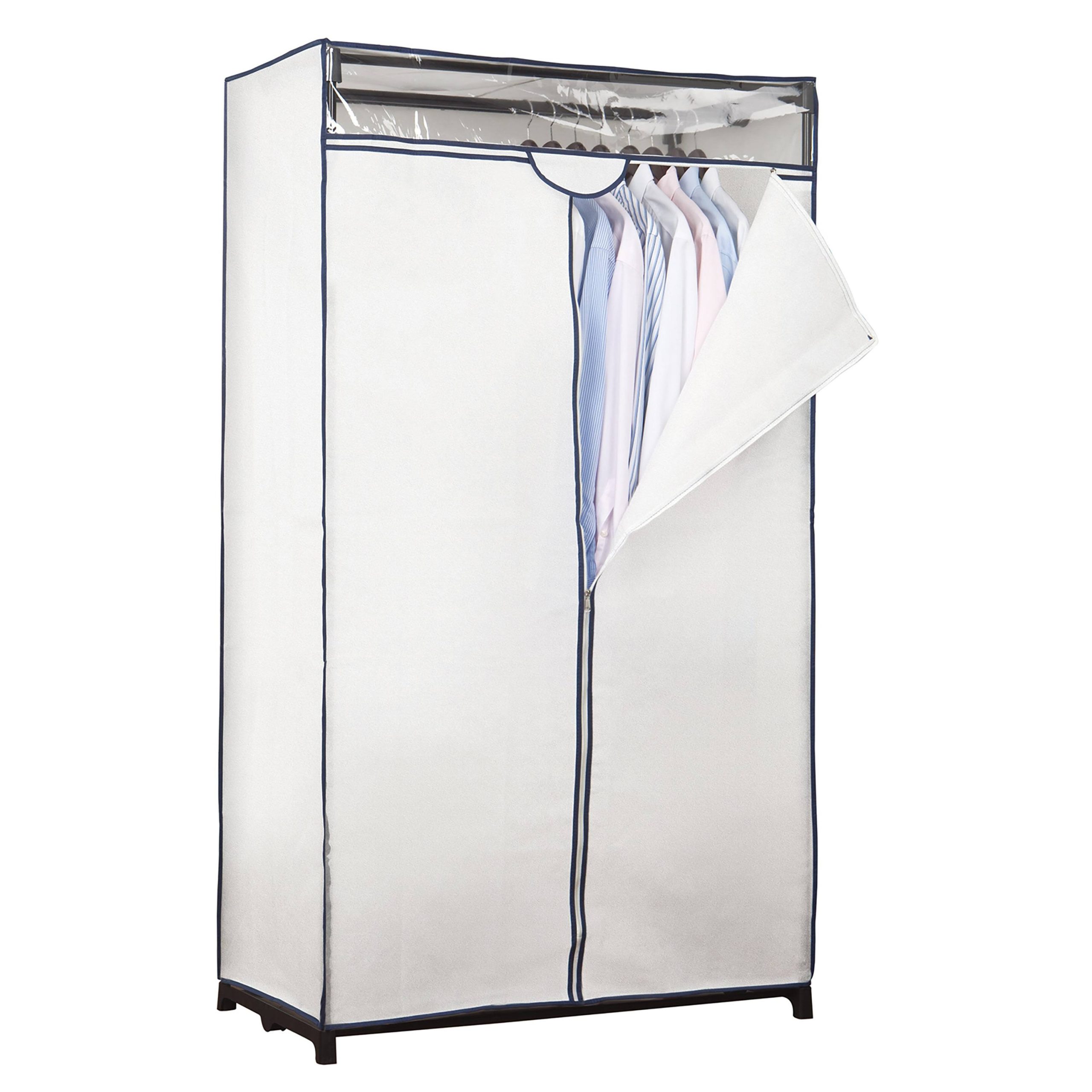 732f9c6333d8bf38c5d448b04481ea881bec33c214762143adcf876ad473ab22.jpg Simplify 36-Inch Portable Closet - White - Image 1
