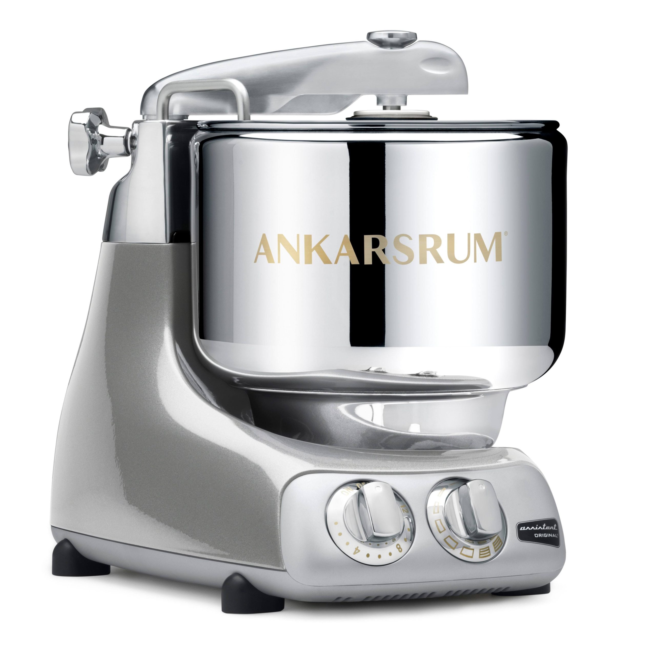 735906b62190f4714da7bd221c0d4a1e7ae806347846c8430980bd70c6446db7.jpg Ankarsrum Stand Mixer Original - Jubilee Silver - Image 1