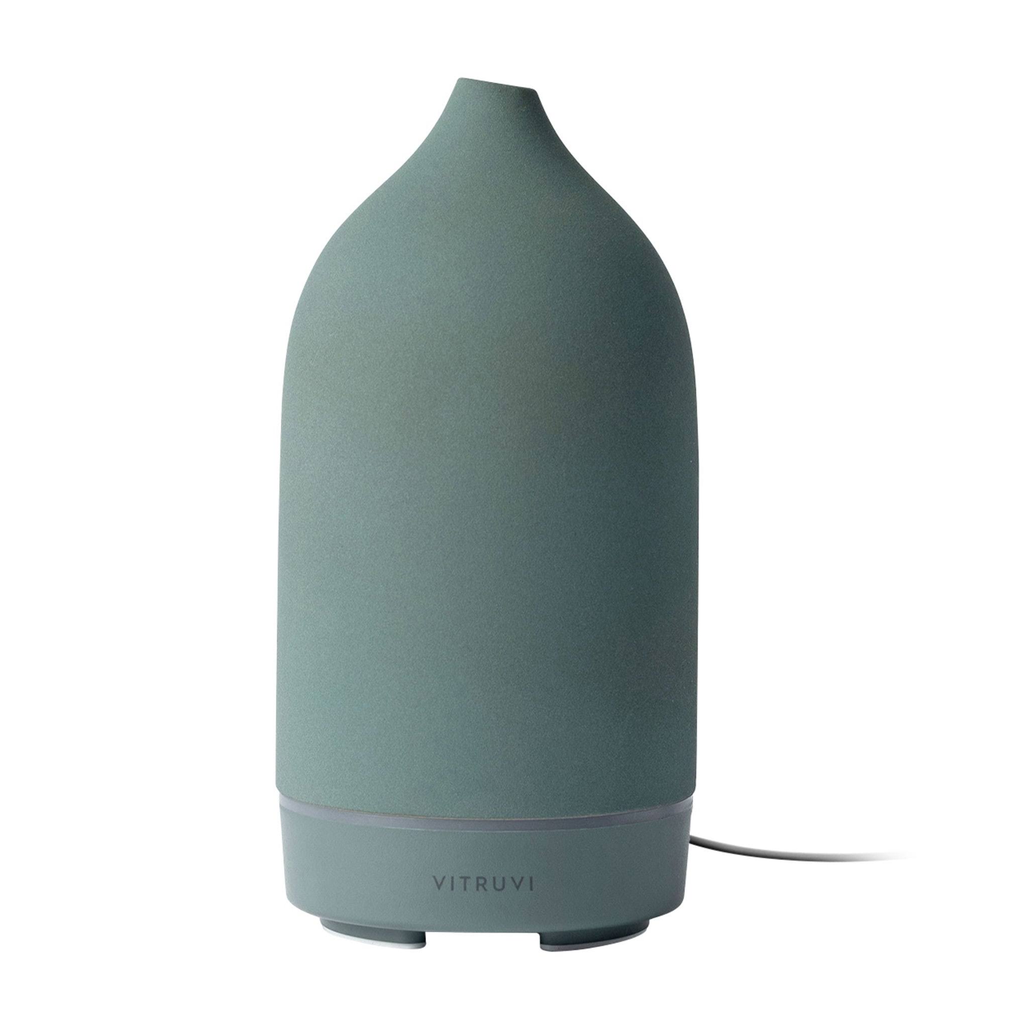 735d0b8fe93a1425440fec9d9e4c0ca50c075b19643977b0ce88aaebad270a54.jpg Vitruvi Stone Essential Oil Diffuser Sea - Image 1