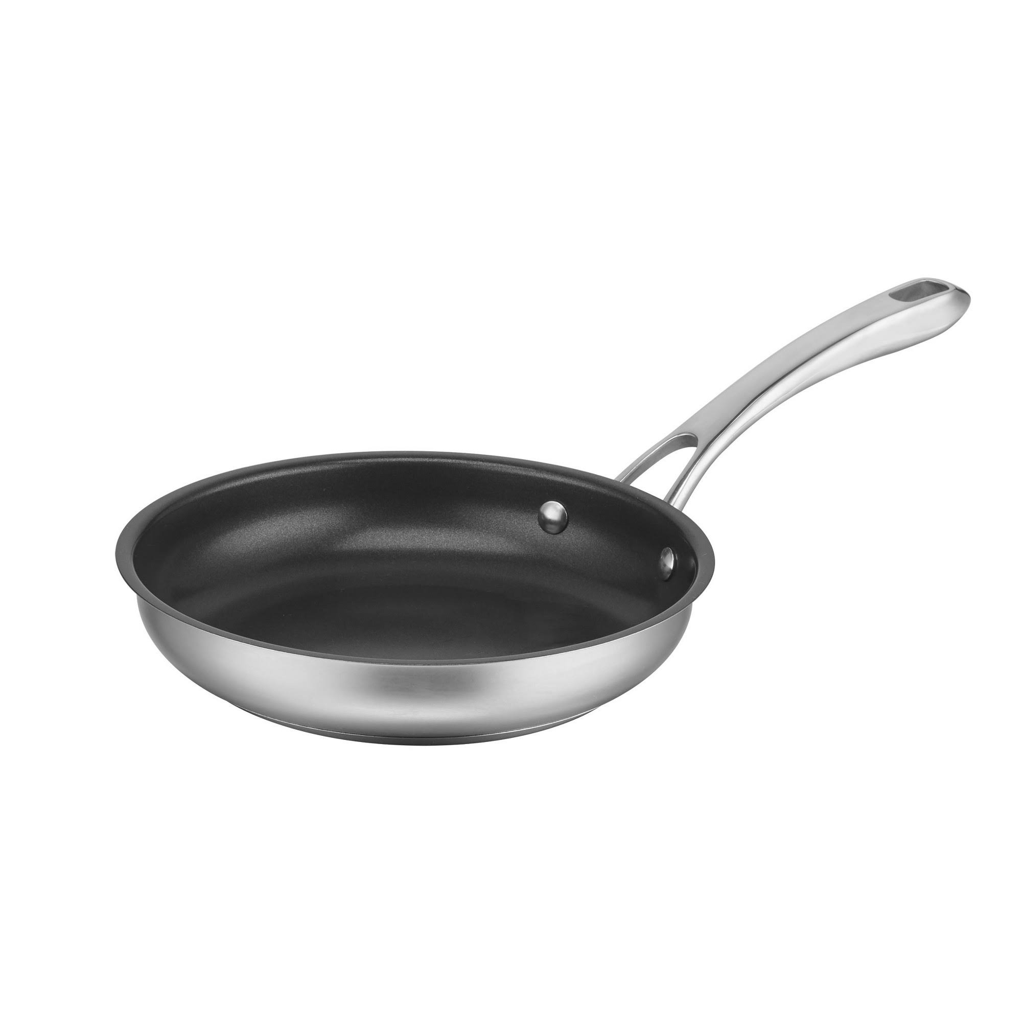 7363f2407f2565c699e48cf200efffd073c5e3e72ae2075f2fb145a2758f7e6a.jpg Cuisinart Classic 8" Stainless Steel Nonstick Skillet - Image 1