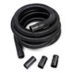 Ridgid 2-1/2 in. x 13 ft. Dual-Flex Tug-A-Long Locking Vacuum Hose for Wet/Dry Shop Vacuums