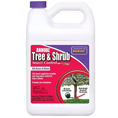 Bonide Annual Tree & Shrub Insect Control with Systemaxx Concentrate, 1 Gallon