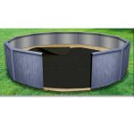 Rhino Pad 16' Round Above Ground Cloth Pool Liner Guard, White
