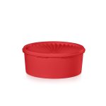 Tupperware Heritage Collection 7.6 Cup Cookie Canister - Vintage Holiday Red Color, Dishwasher Safe & BPA Free Container - (1.8 L)