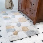 Ebern Designs Creline Bath Rug Color: Spa