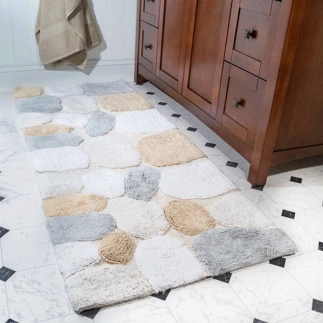 747b57be143dadf90f85d34fa2a974c9372082ea681e23adafe203cdfd91c2c5.jpg Ebern Designs Creline Bath Rug Color: Spa - Image 1