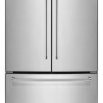 KitchenAid 20 Cu. ft. 36" Counter-Depth French Door Refrigerator Stainless Steel KRFC300ESS