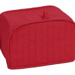 Ritz Quilted Four Slice Toaster Appliance Cover, Paprika