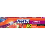 Hefty Slider Bags, Jumbo, Storage, 2.5 Gallon - 10 bags