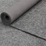 Gorilla Grip Felt and Natural Rubber Stay in Place Slip Resistant Rug Pad, 1/8�� Thick, 4x6 ft Protective Padding for Under Area Rugs, Cushioned